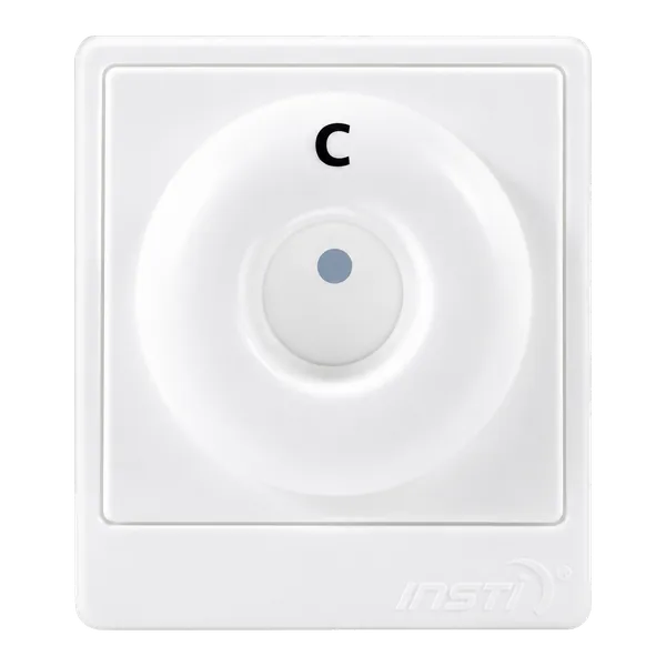 INSTI result window showing one blue dot (control only) — a non-reactive result
